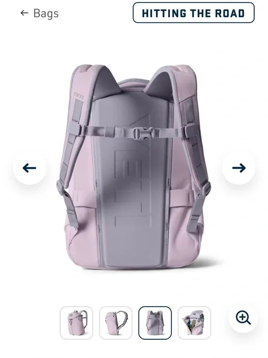 Yeti Women's Ripzip Backpack in Pink - Picture 2 of 13